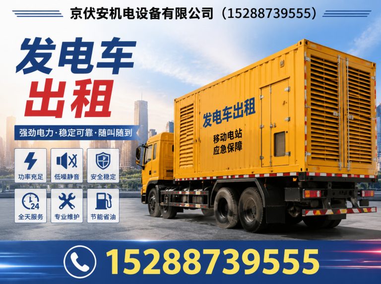 泰州发电机出租展示图
